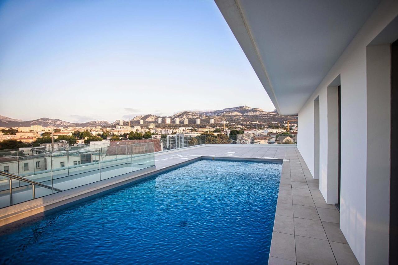 Superbe Appart 3 P, 10 Mn De La Plage Avec Piscine Et Parking Marseille Exteriör bild